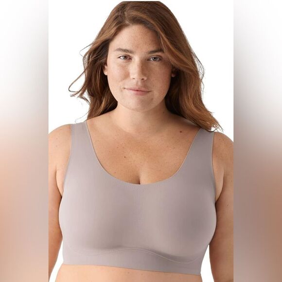 True & Co NWT True Body Lift Scoop Neck Bra in Mink Size XS - Picture 1 of 4